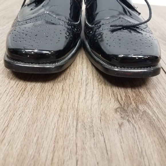 EUC Bruno homme black‎ patent leather  sz 12 shoes main image 5